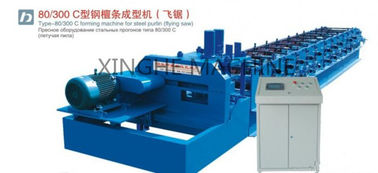 中国 青い色スマートなPLCの制御システムが付いている機械を形作るロール11のKwの母屋 サプライヤー