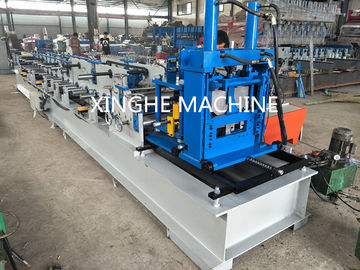中国 交換可能な機械を速く形作る自動金属チャネルの鋼鉄の梁C Zの母屋ロール サプライヤー