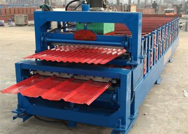 中国 5.5KW切断の高精度の機械を形作る高速屋根のパネル ロール サプライヤー